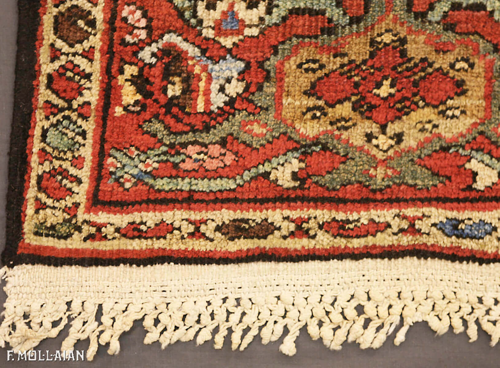 Antique Persian Mahal Carpet n°:55979612